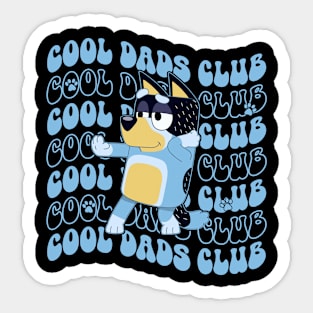 Cool Dad Bluey Sticker